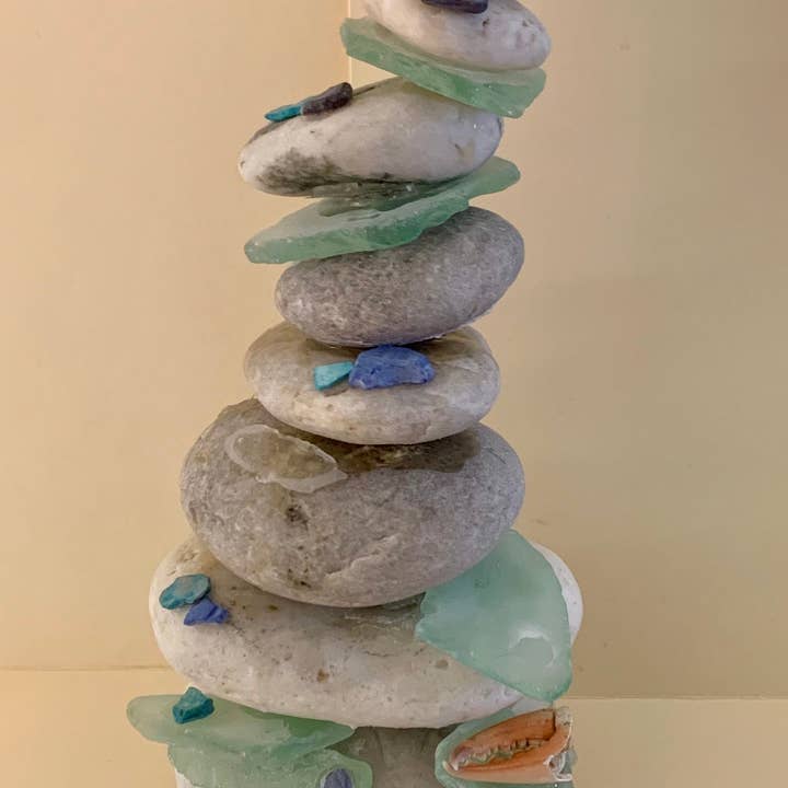 Cairns & Creations by ECW - Wholesale Tafelbladdecoratie - Ocean Cairn, Krab klauw