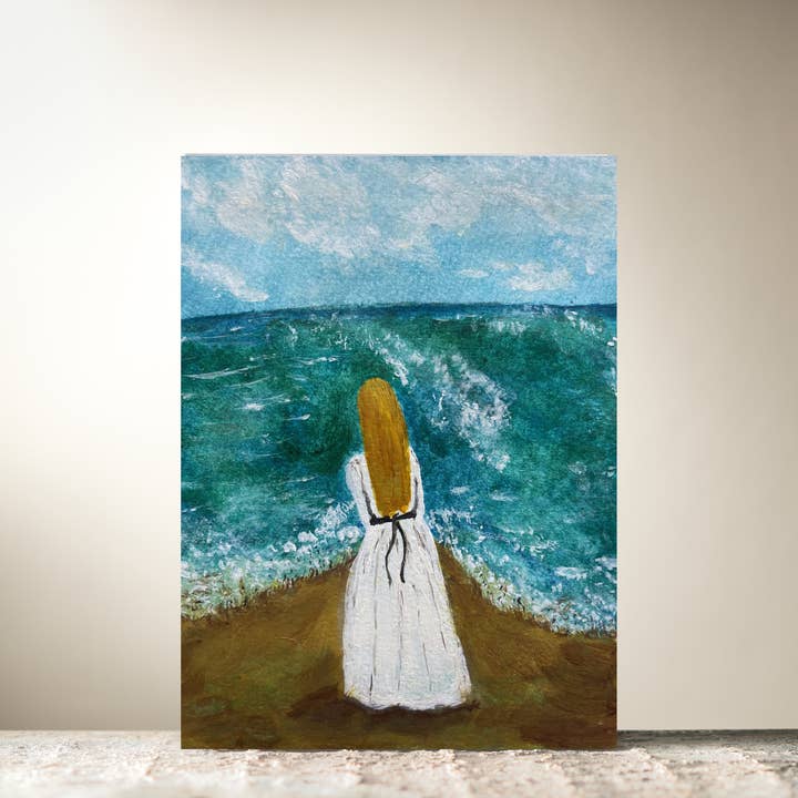 Woman In White by Melody for wholesale by HomeLess Made