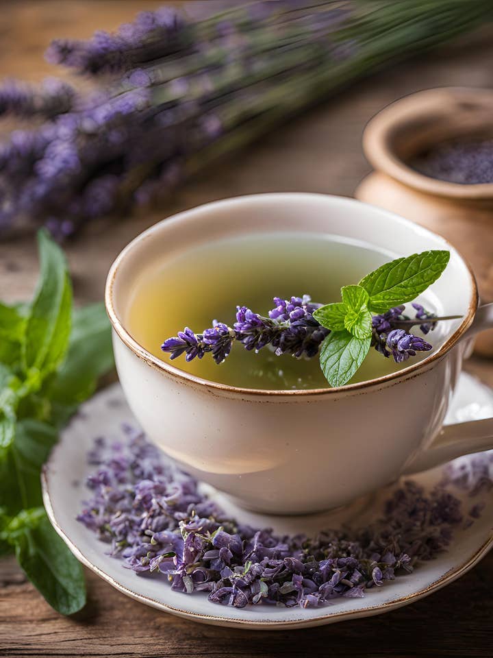 Herbal Tea No. 1 Lavender Peppermint for wholesale by Blackwood Rose