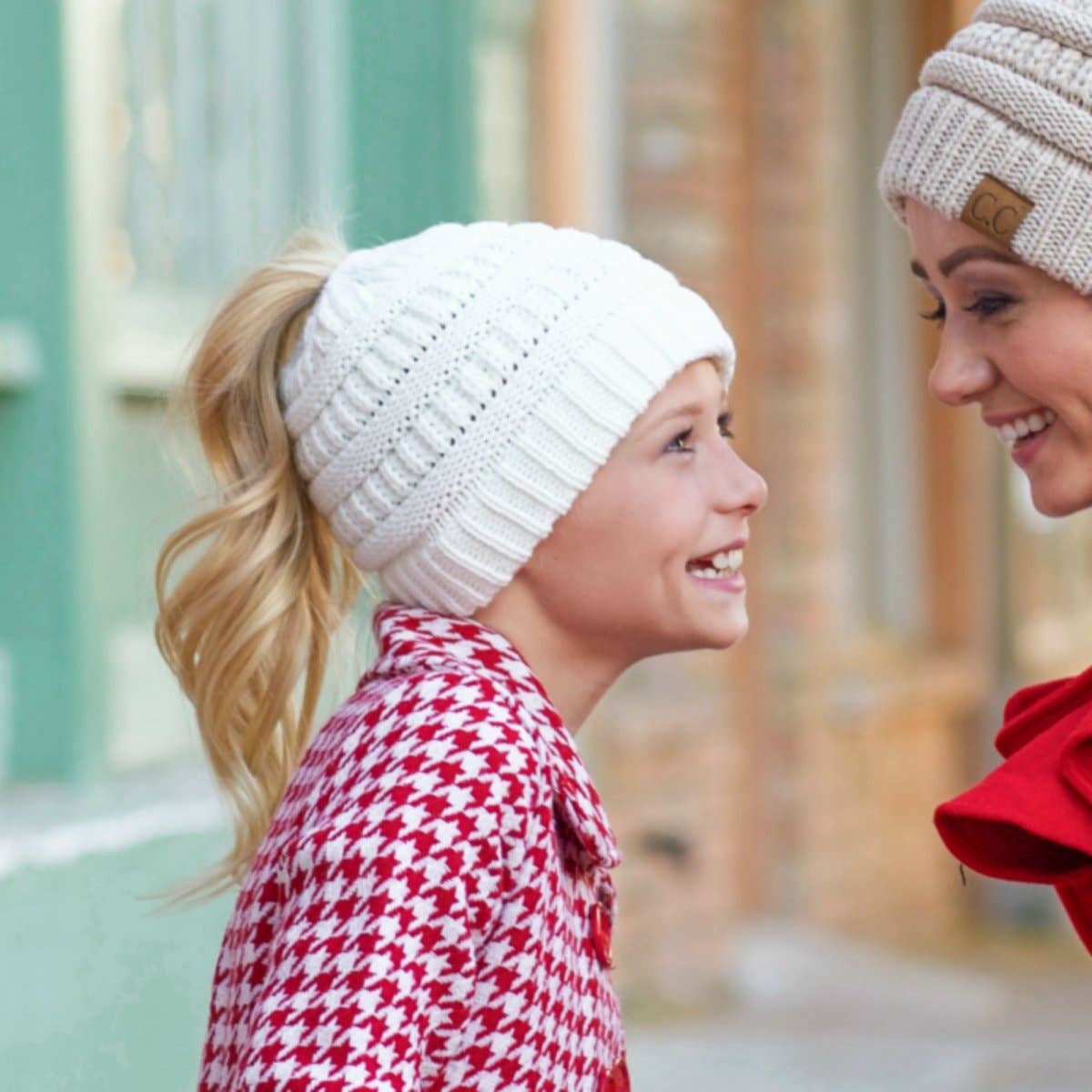 Truly Contagious – wholesale Beanie – Kids – CC Kids Ponytail Beanie ( MB-847-KIDS )25