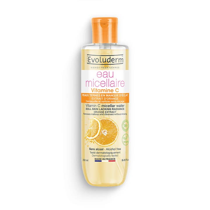 Evoluderm - Vendita all'ingrosso Struccanti - Acqua Micellare Struccante Vitamina C9