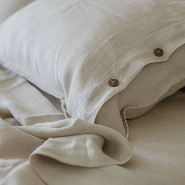 DABU - Wholesale Sheet Set - Natural | Linen Sheets2