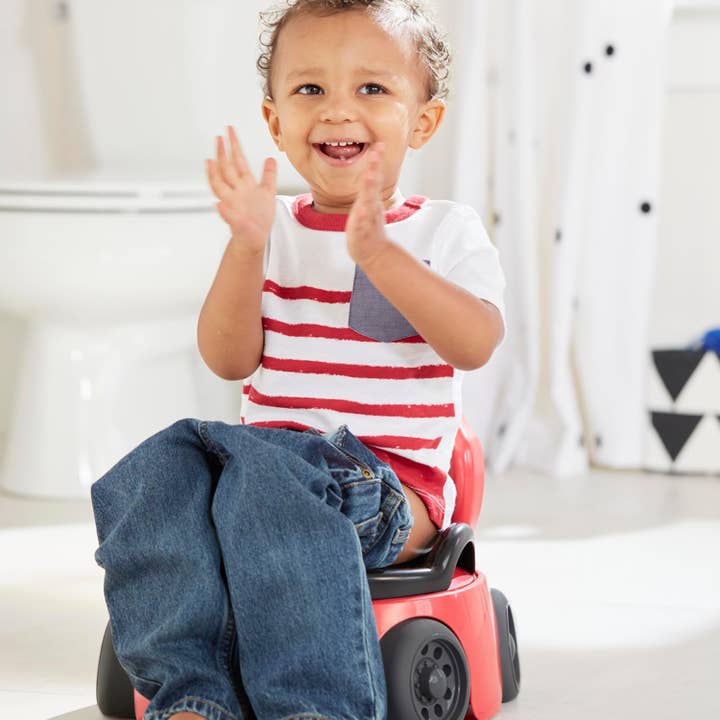TOMY - Wholesale Potty Training Chair - TOMY The First Years Training Wheels Racer Potty Toilet