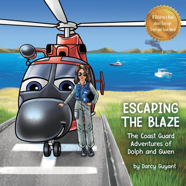 Books by splitShops - Wholesale Early Reader Book (6-8) - Escaping The Blaze: The Coast Guard Adventures of Dolph and Gwen - Paperback