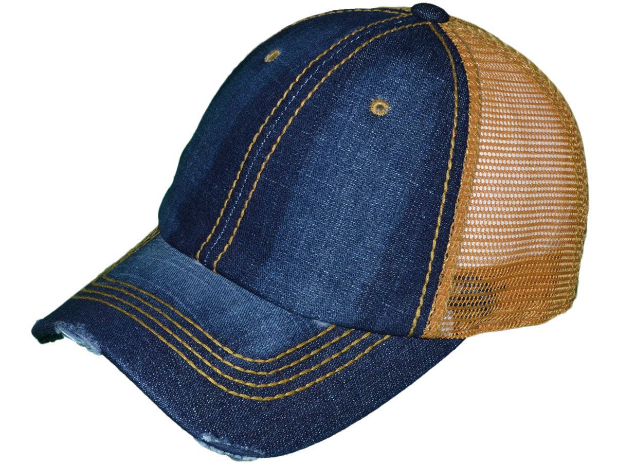 Buck Wholesale – Großhandel Trucker-Cap – Unisex – Trucker-Hüte im Vintage-Look — BK Caps Low Profile12