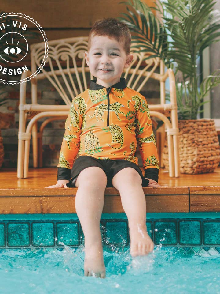 Bañadores para niños - Negro para venta al por mayor de Honeysuckle Swim Company