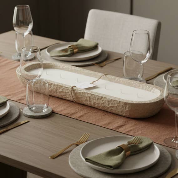 Dough Bowl - Large for wholesale by Crave Candle Co. LLC