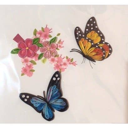 Everyday Vibrant Handmade Floral Card for wholesale by Amaranta Designs