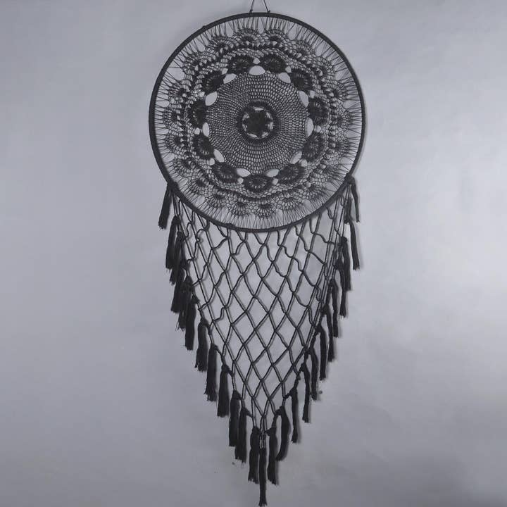 Catcher Sonhador em Crochet Monotone por atacado de IndieRoots