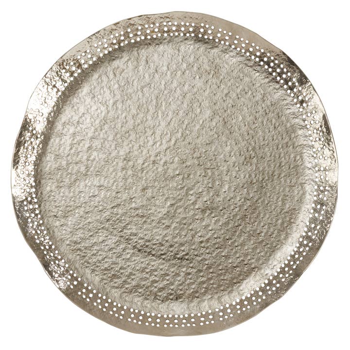 Saro Lifestyle - Wholesale Charger Plate - Hole Punched Charger