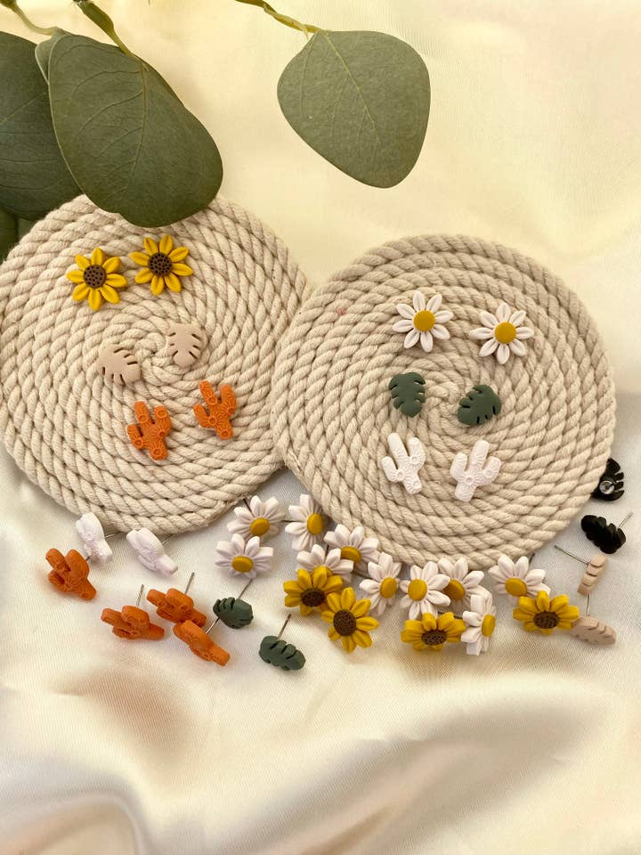 Flower Stud Pack for wholesale by Rachel Ray Co