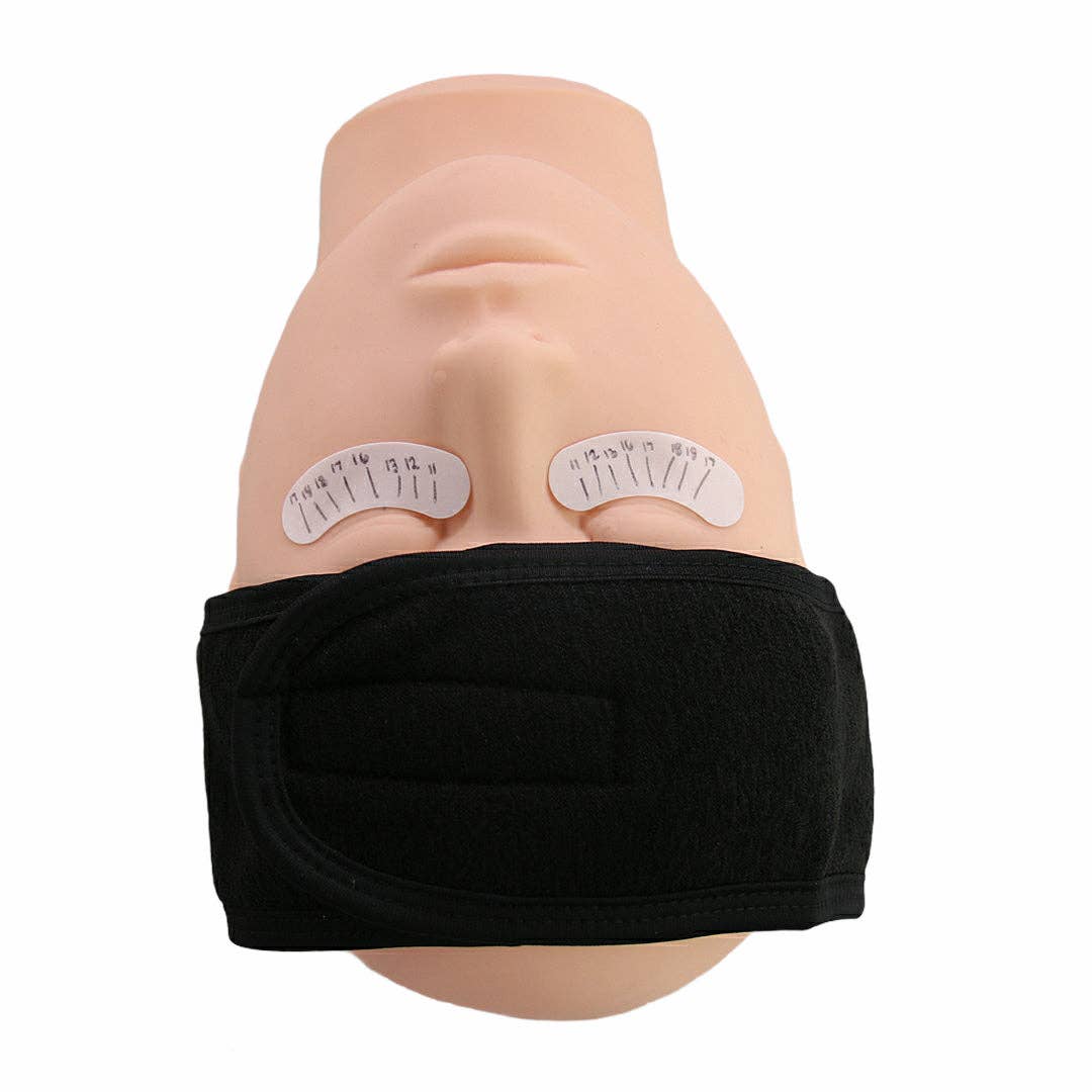 GladGirl - Wholesale Spa Headband - Velcro Hair Wrap for Lash Artists0