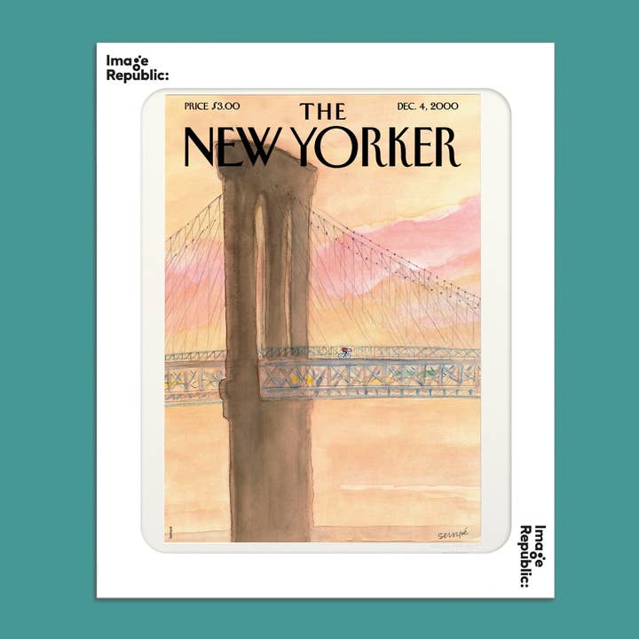 Impresión 40x50 cm THE NEWYORKER 55 SEMPE WAY TO BROOKLYN 2000 51189 para venta al por mayor de Image Republic