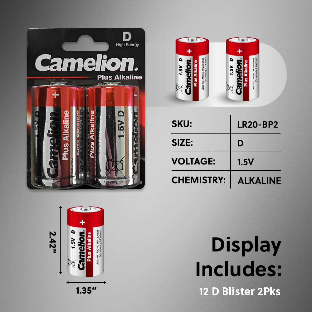 Camelion Battery - Vente Présentoir – papeterie et articles fantaisie - Camelion Plus Alkaline 96 pcs. Présentoir de piles8