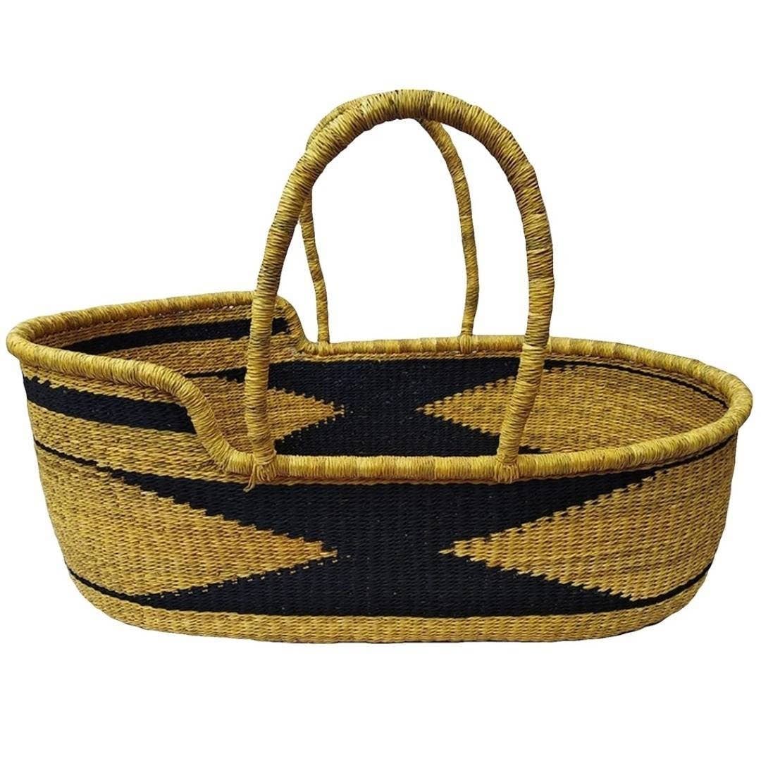 African Heritage LLC - Wholesale Bassinet - Baby - Baby bassinet | Toddler bed | Bolga basket | Moses basket |0
