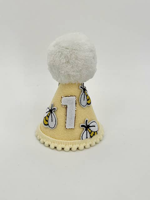 Bee applique felt hat for wholesale by Nash and Willow