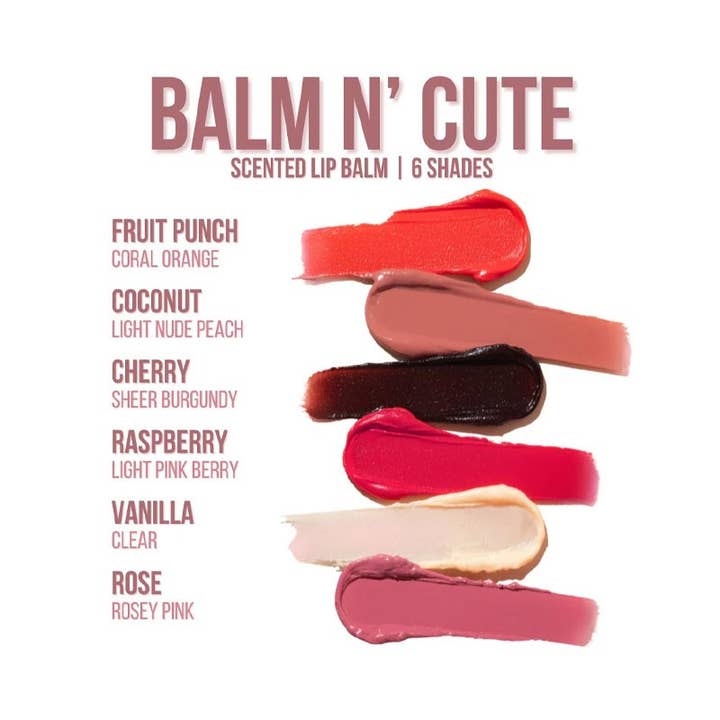 PINEAPPLE Beauty - Wholesale Lip Balm - Beauty Creations BCBNC-PTD Balm N' Cute Tinted Lip Balm - 36