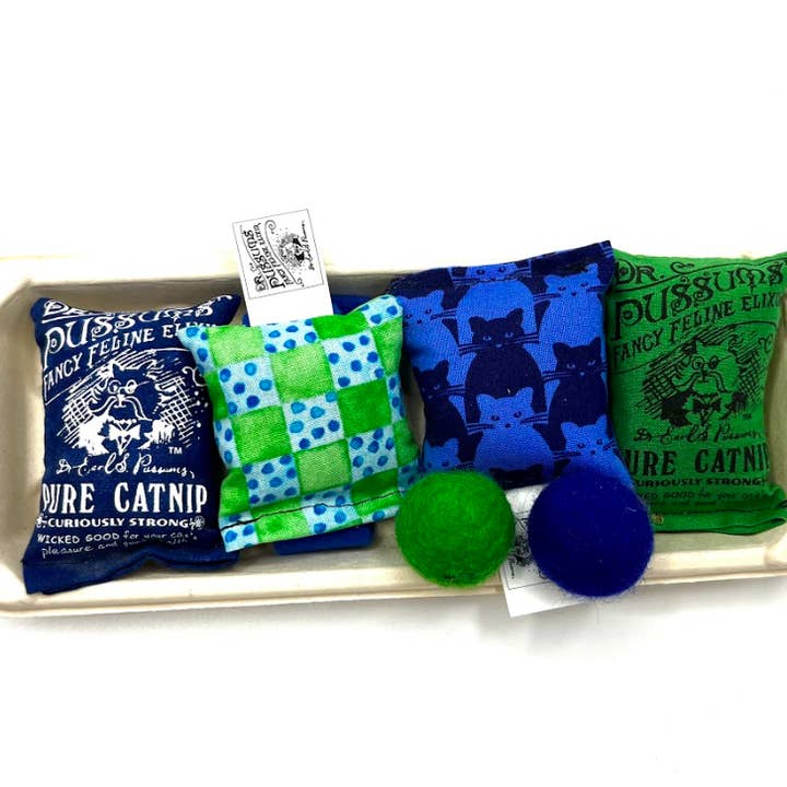 Party Packs Catnip Toy Gift Set for wholesale by Dr. Pussums Catnip