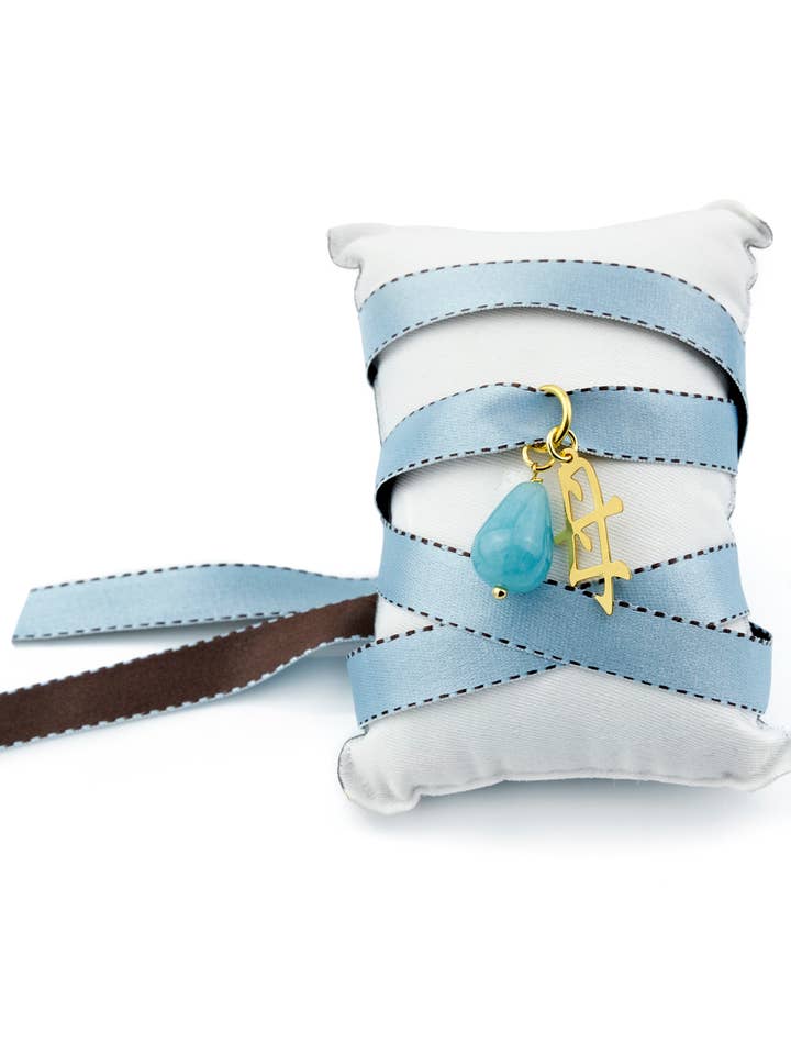 Kanji Fabric Necklace/Bracelet Heavenly Mother for wholesale by Lebole Maison