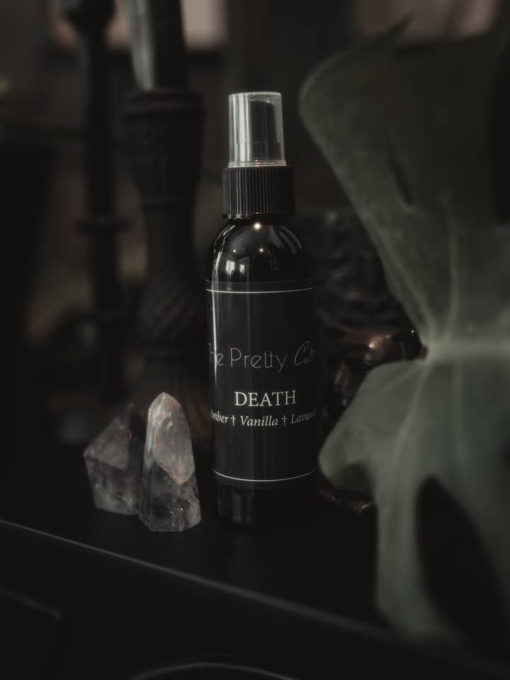Death Room Spray | The Pretty Cult Haus Goods – Gothic Home for wholesale by The Pretty Cult