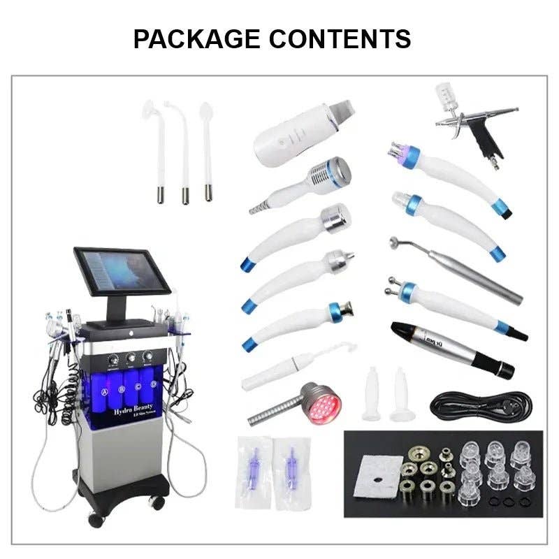 Cavitation Machines - Wholesale Electronic Skincare Device - Shape Tactics 14-in-1 Advanced Hydrodermabrasion & Plasma Rejuvenation System8