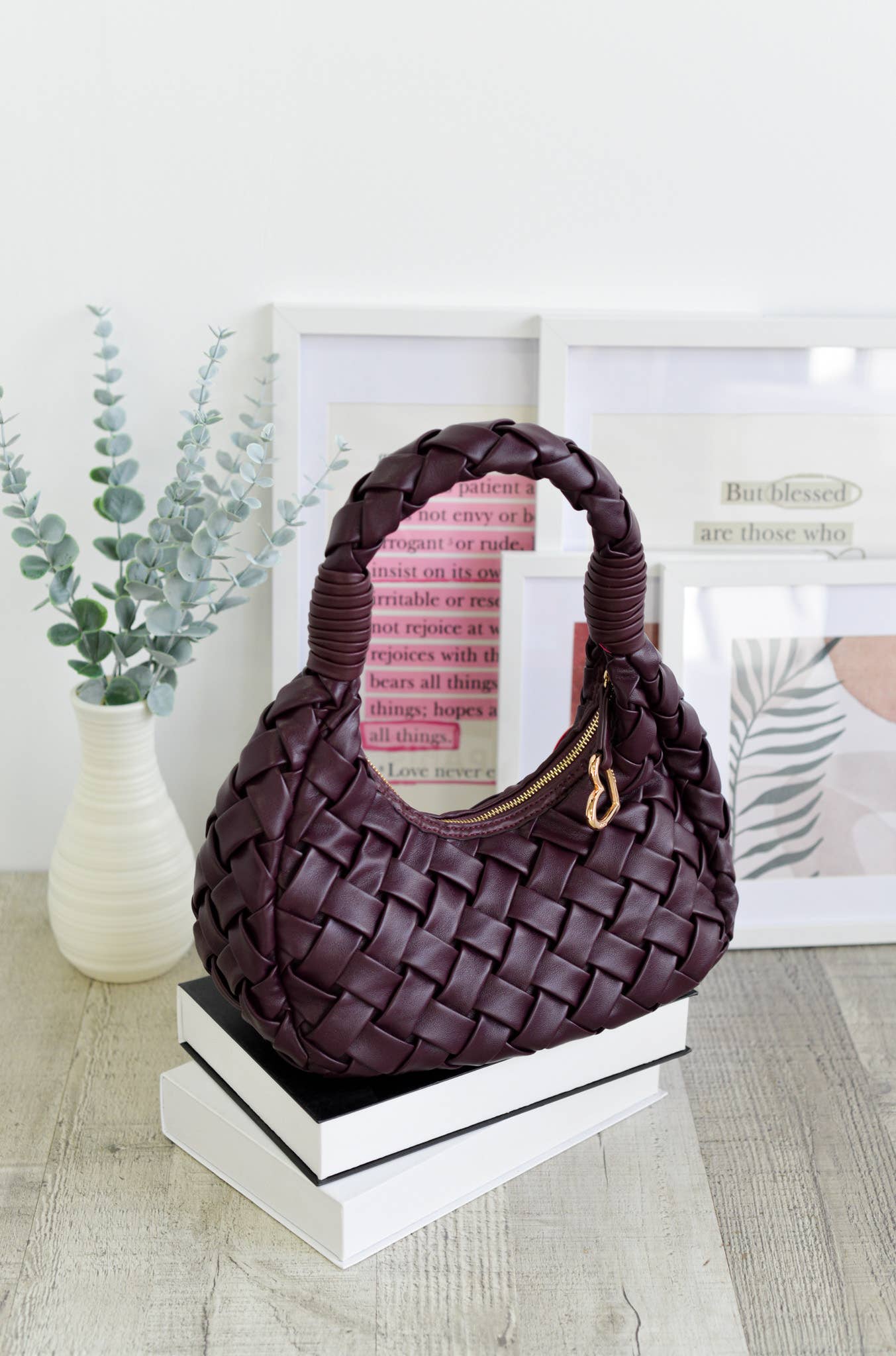 NOCO - Wholesale Top Handle Bag - Women's - Braided Wine Gondola