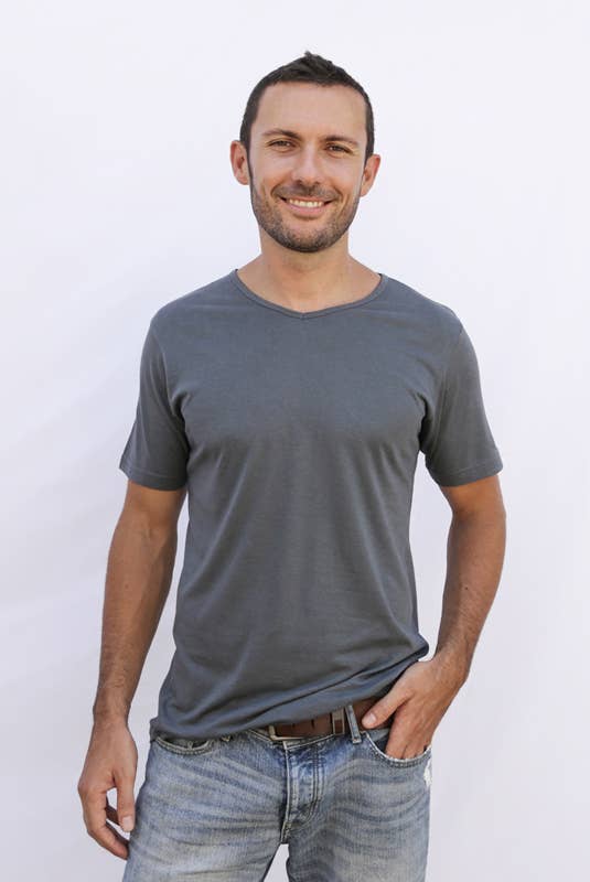 Nooboo - Wholesale Knit Top - Men's - Luxury Bamboo V neck T-shirt 6