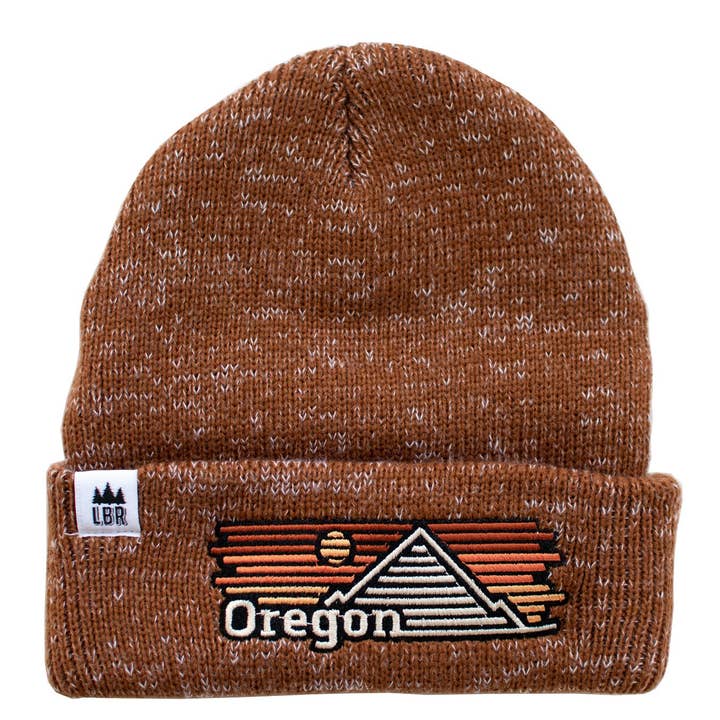 Oregon Horizons | Chunky-Knit Beanie for wholesale by Little Bay Root