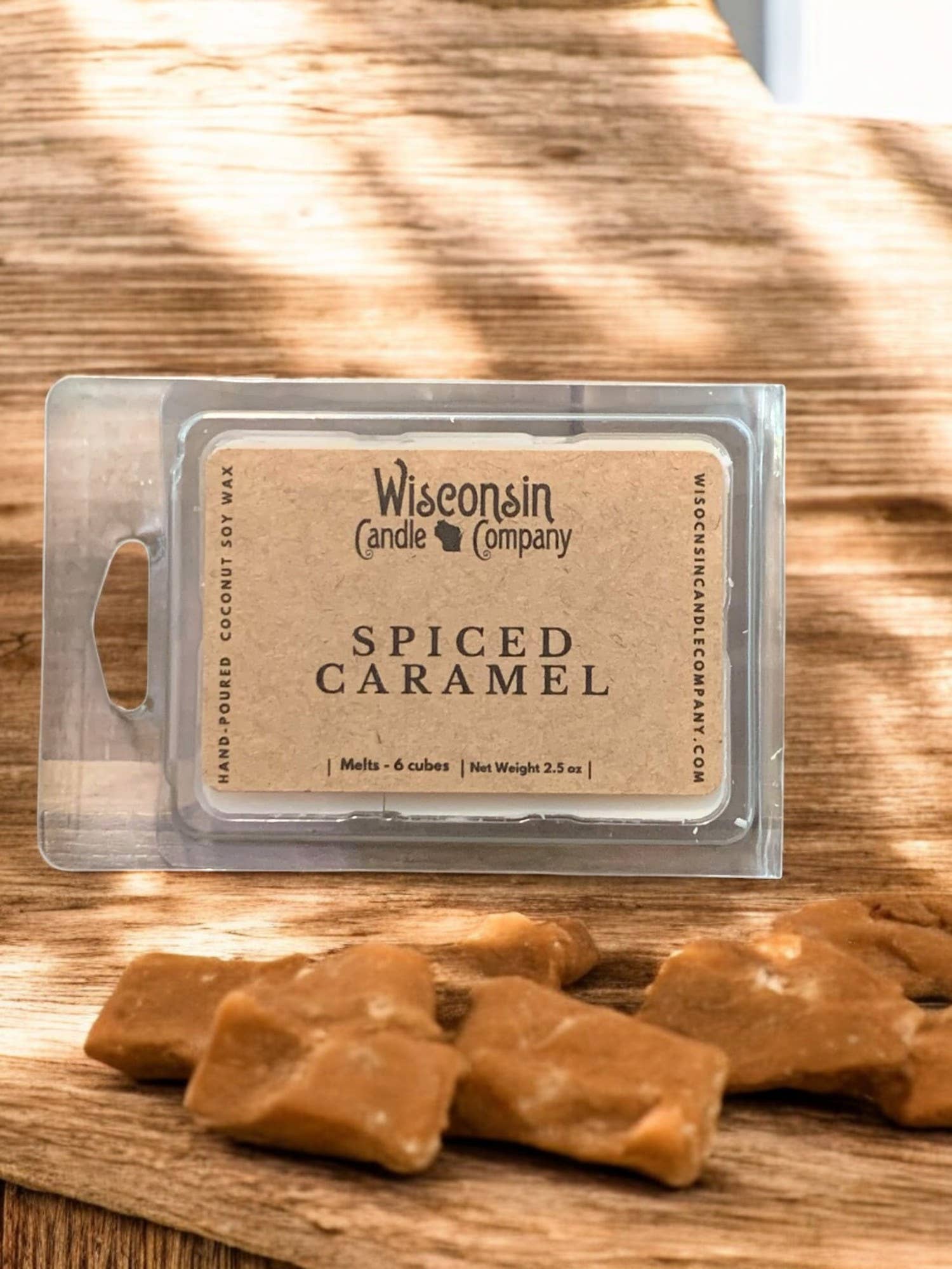Wisconsin Candle Company - Wholesale Jar/Filled Candle - Spiced Caramel3