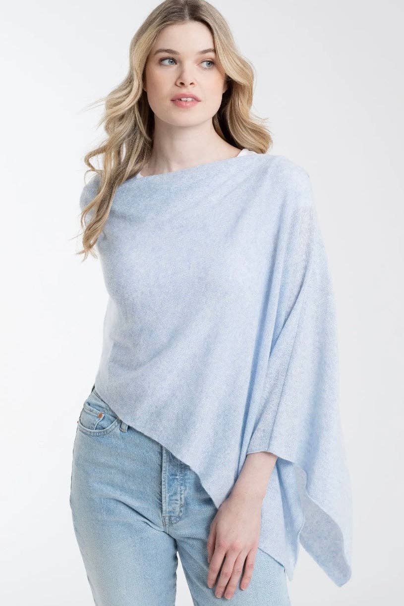 NIBI MTK - Wholesale Poncho - Women's - Alashan Cashmere Draped Dress Topper3