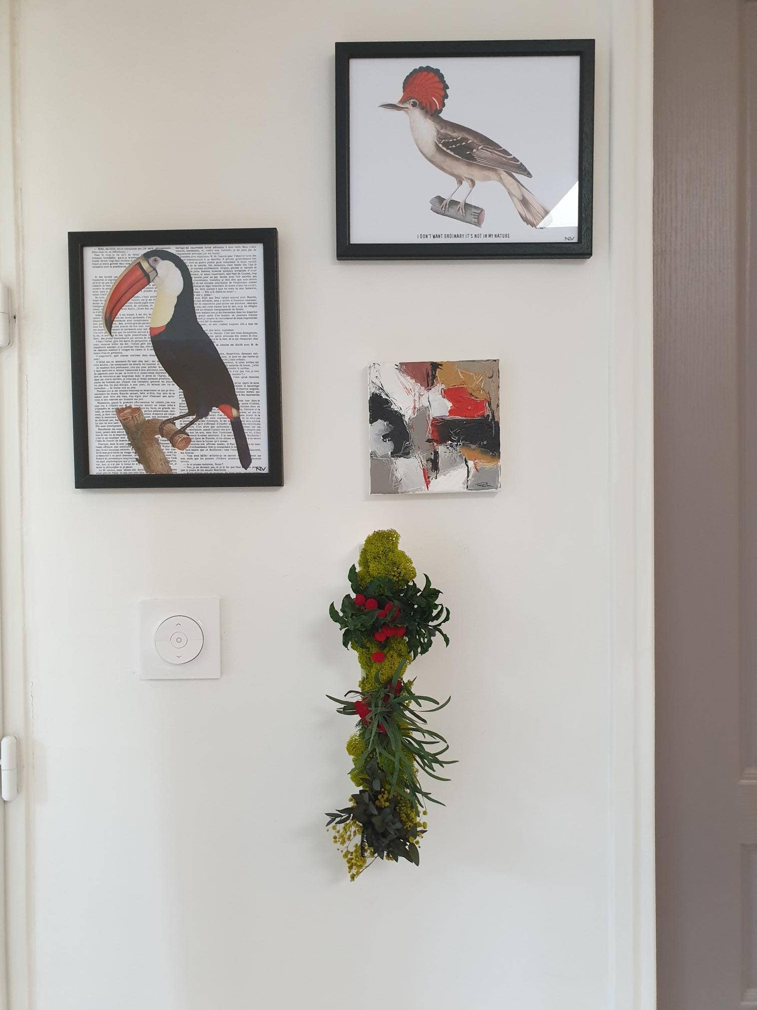 au detour du monde – Großhandel Kunstpflanzen – Stabilisierte Pflanzenleiste 40 cm9