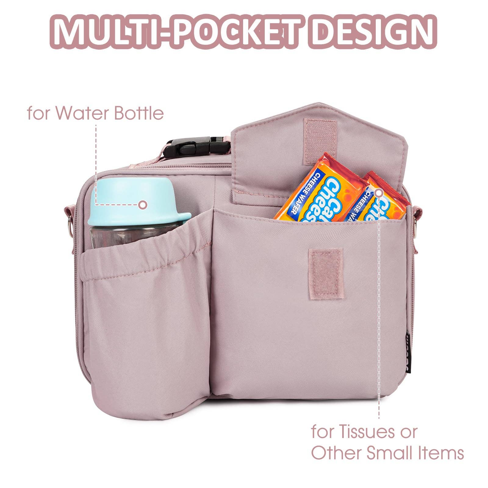 wandf – wholesale Lunch bag/box – Kids – Insulated Lunch Tote Bag Kids Expandable Lunch Box WF704836