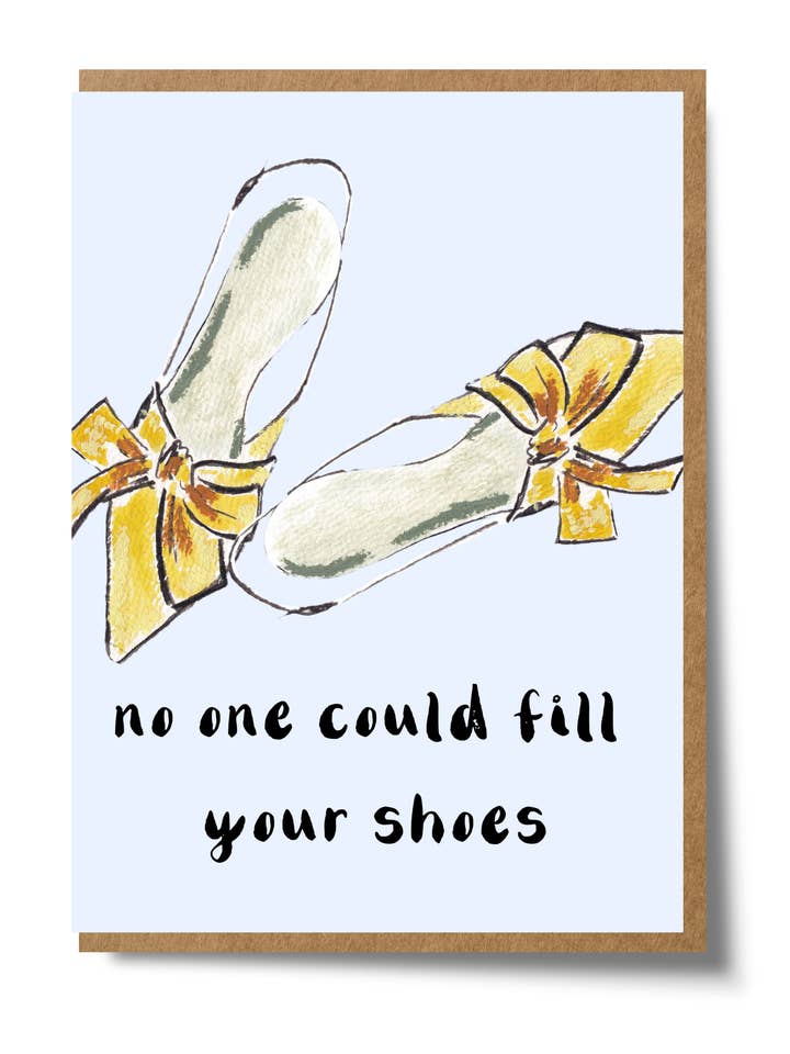 Niemand könnte in deine Fußstapfen treten. für den Großhandel von MaryAnna Emerson