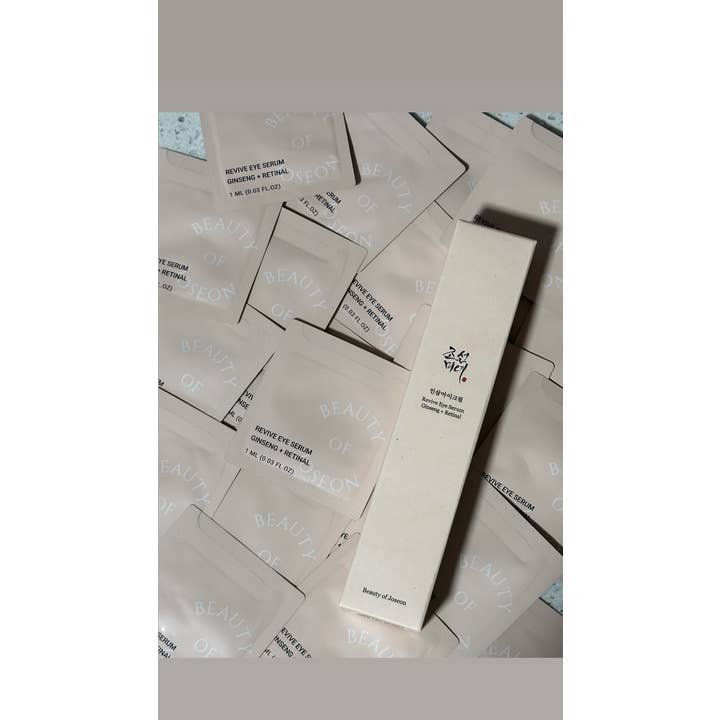 Best Beauty Group - Wholesale Facial Serum/Concentrate - BEAUTY OF JOSEON Skincare Sachet Samples Serum Eye Cream