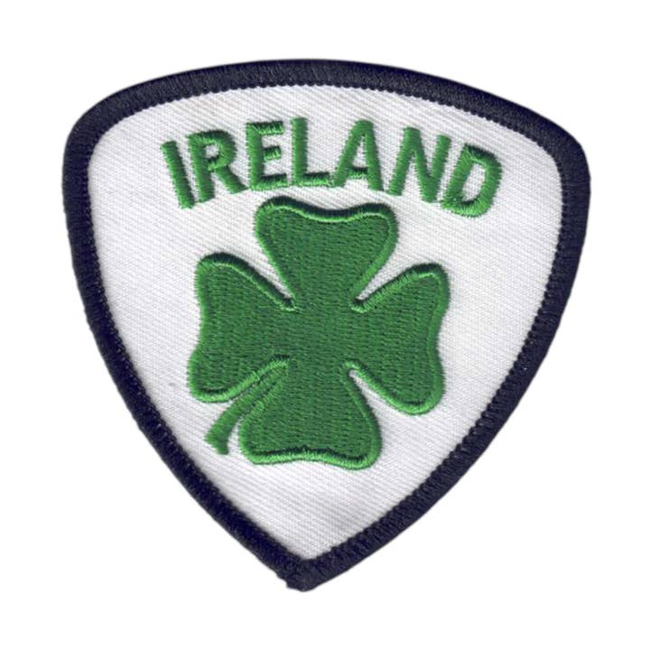 Parche de trébol de 4 hojas de IRLANDA - 6404 para venta al por mayor de Happy Wood Products