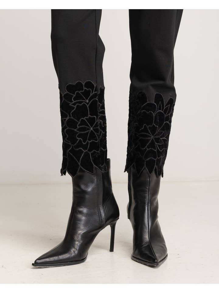 NIZA - Wholesale Pants - Women's - Embroidered Brenna pants4