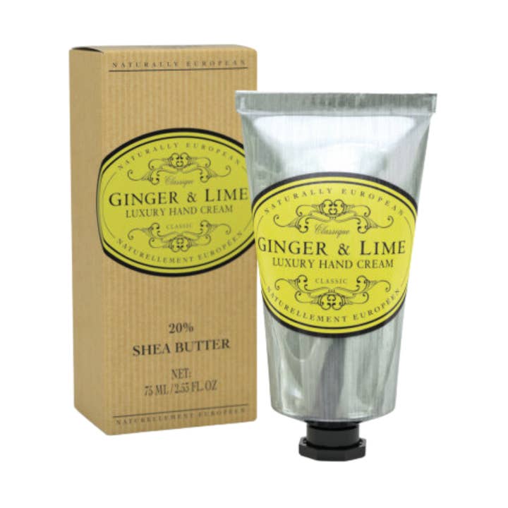 Naturally European® 75ml Luxury Hand Cream - Ginger & Lime for wholesale by Upper Canada Soap