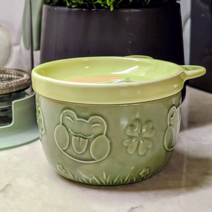 Kittygorian - Wholesale Coffee Mug - *Derpy!* Rani Mug and Lid Sets || Rani the Froggie