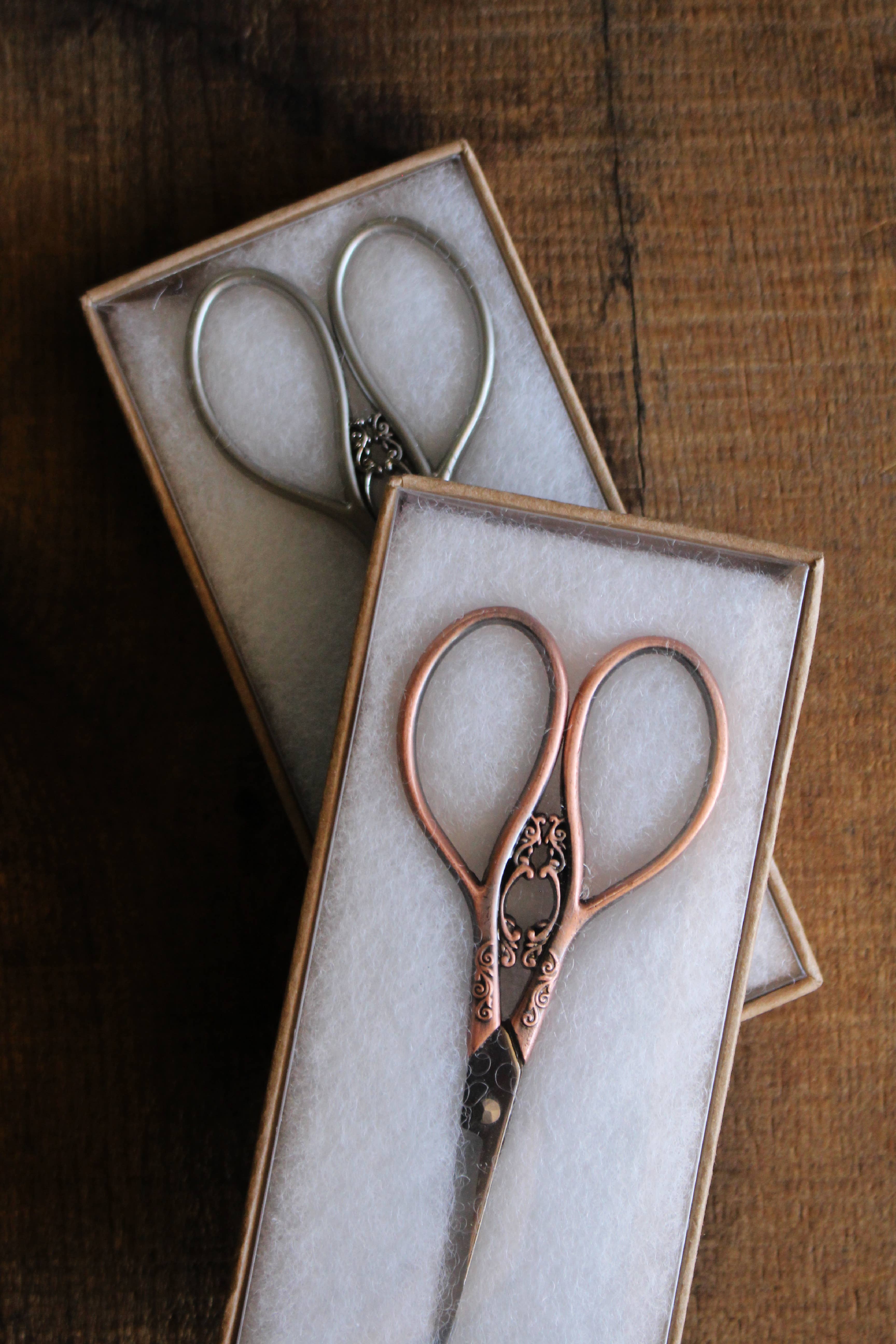 NNK Press - Wholesale Scissors - Floral Teardrop Scissors (Set of 3)2