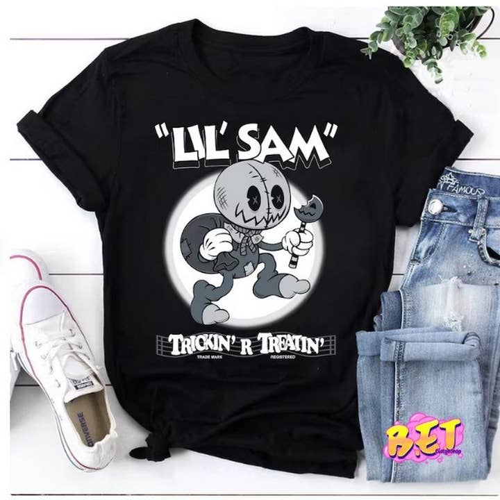 Lil’ Sam Creepy Cute Trick R Treat Vintage Cartoon Halloween for wholesale by OneStopSapphireShop