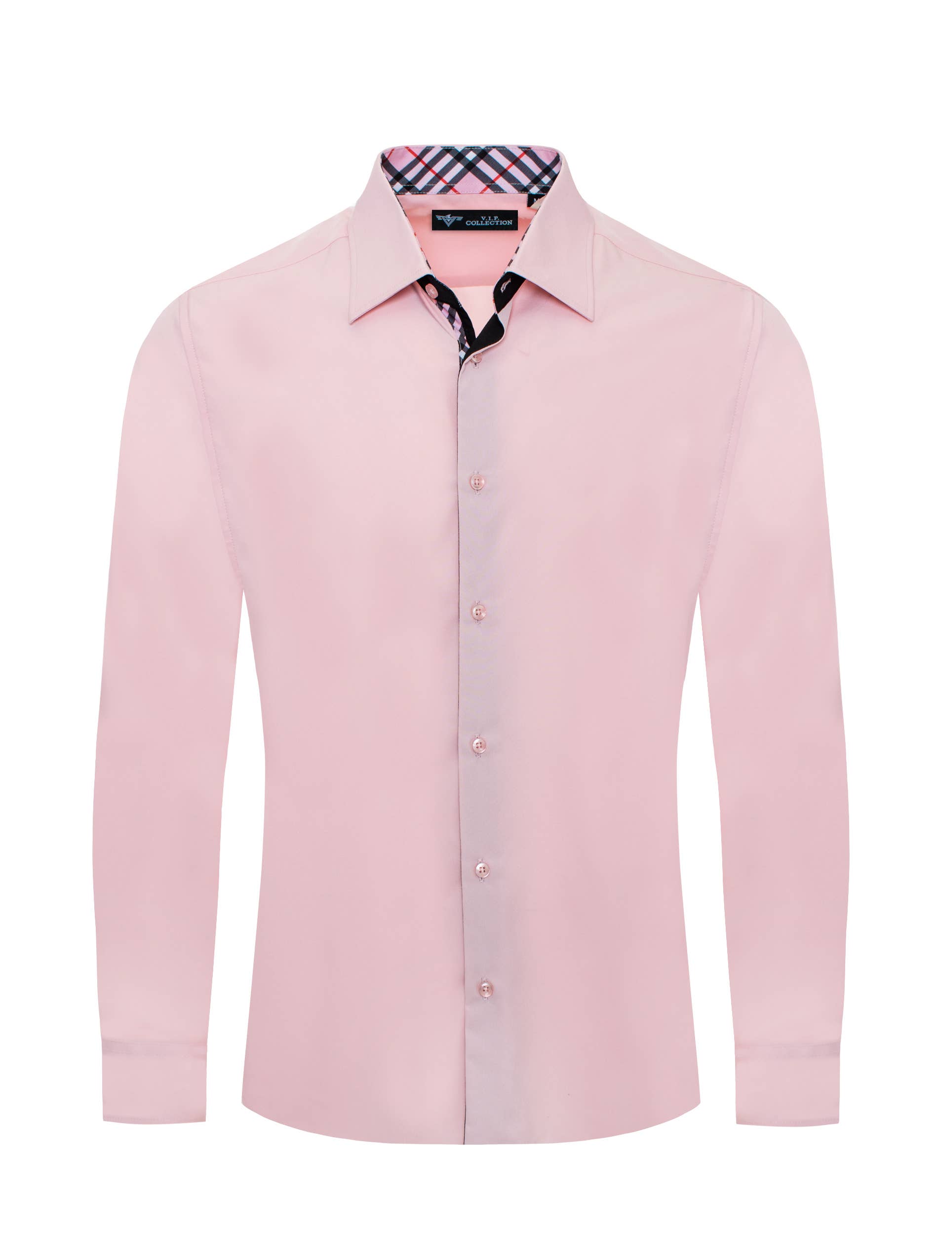 Urban Fitz - Vente Chemise à col boutonné – homme - CHEMISE HABILLÉE UNIE POUR HOMMES DS-014