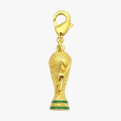 2022 FIFA World Cup 40mm 3D Trophy Keychain for wholesale by Honav USA