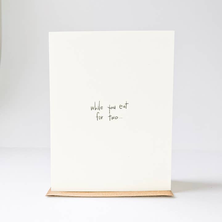 Drink For Two Card for wholesale by under the stairs paper co.