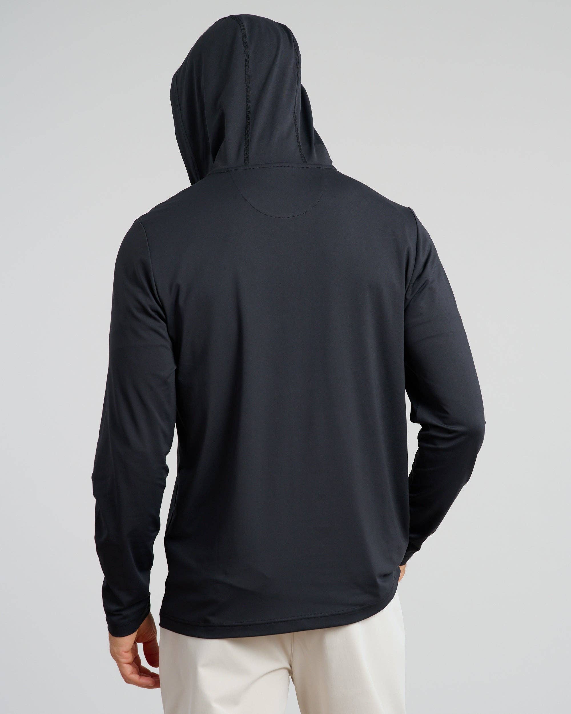 Black Men's Chip Shot Pullover Hoodie for wholesale on Faire5