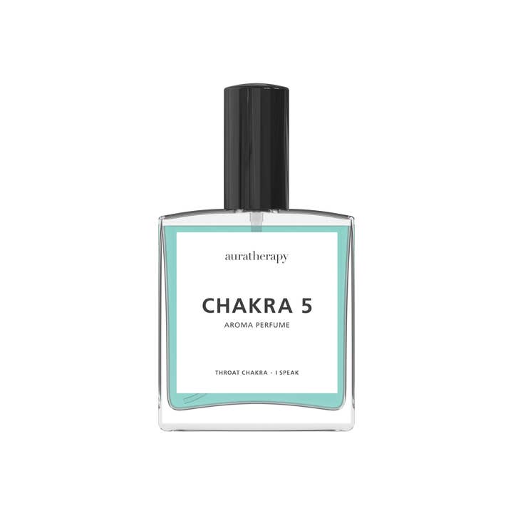 Chakra 5 | Throat Chakra Aroma Perfume for wholesale by Auratherapy