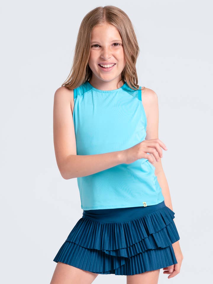 Débardeur Tie Break pour filles - Perroquet pour la vente par Lucky In Love