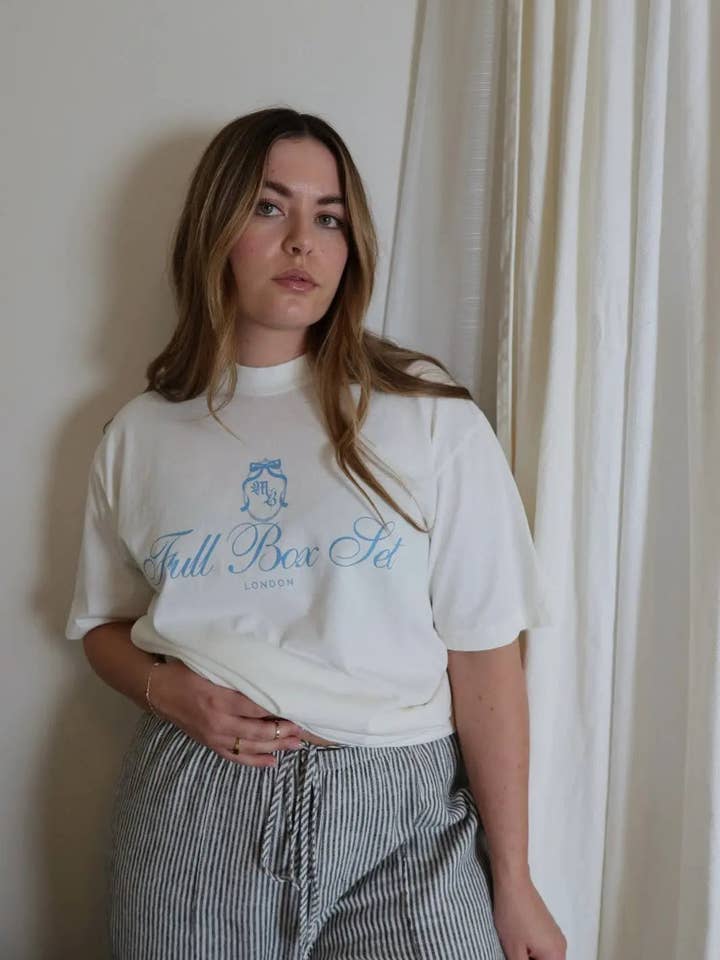 Full Box Set 'Boxy' T-Shirt for wholesale by Rebel and Fleur