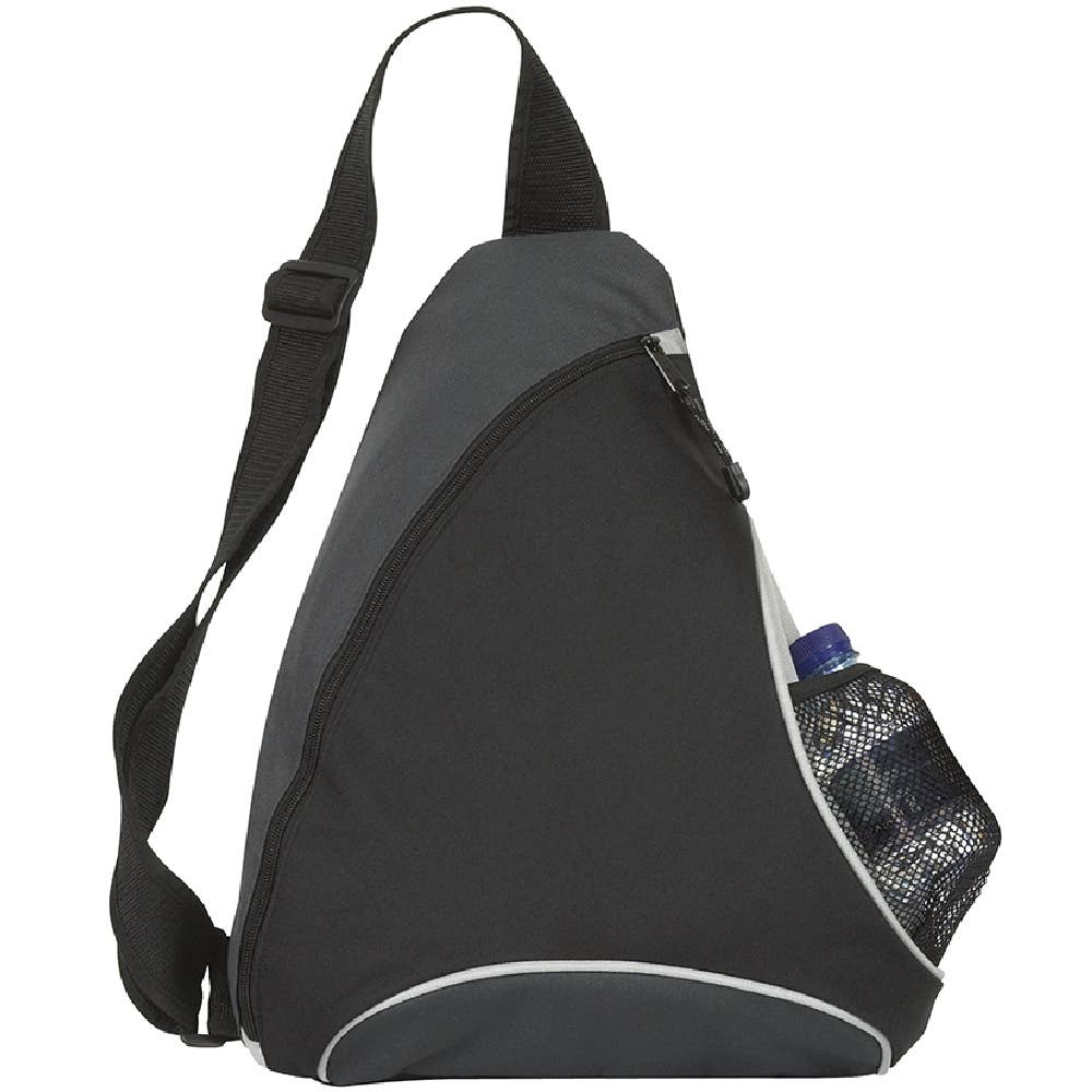 eBuyGB Craft Blanks – wholesale Ryggsäck - Unisex – Dragkedja Triangel Mono Strap Ryggsäckväska Ryggsäck Blanks3