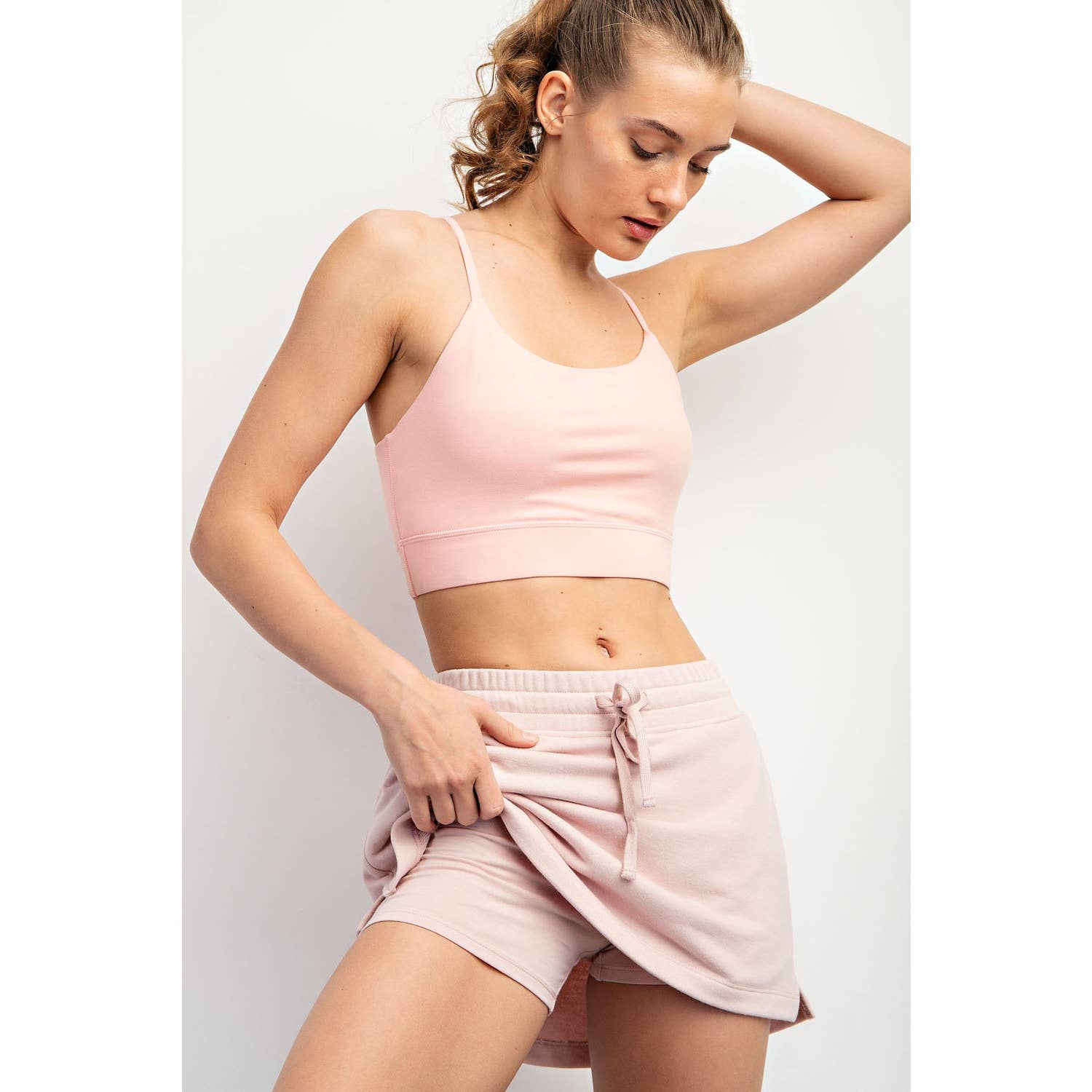 Rae Mode - Wholesale Broekrok - Dames - FRENCH TERRY KORTE ROK21