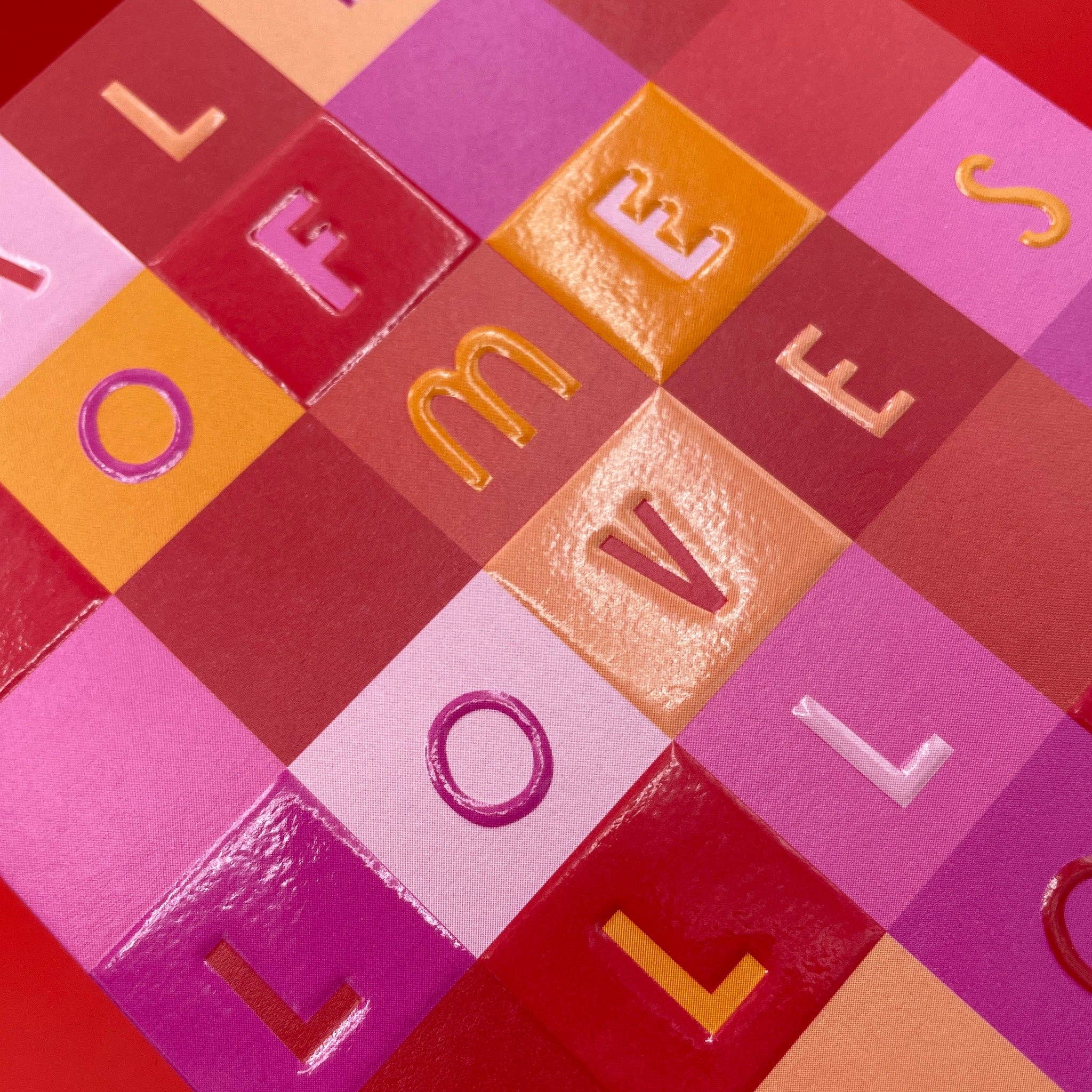 Raspberry Blossom – wholesale Love card – All of me loves all of you (HPS29)1